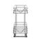 Household Essentials Glidez 2-Tier Spice Rack Organizer